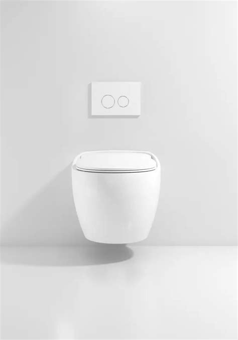 InArt Ceramic Wall Hung or Wall Mounted Designer (Clean Rim) Rimless W ...