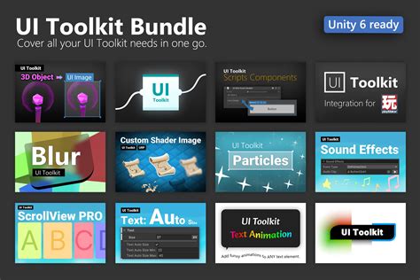 UI Toolkit Bundle 2 | 2D GUI | Unity Asset Store