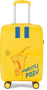 NASHER MILES CSK Bruges Hard-sided Polypropylene Cabin Luggage Yellow ...