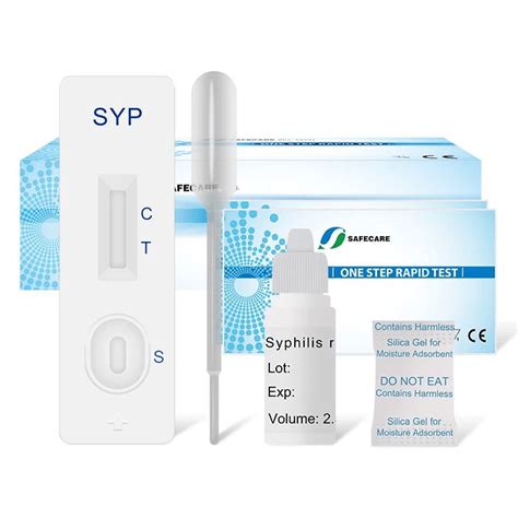 Syphilis Test Cassette – Safe Care Kit