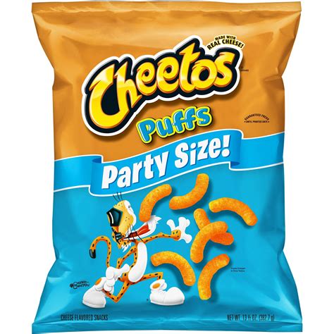 Buy Cheetos Puffs Cheese Flavored Snacks, Party Size, 13.5 oz Bag ...