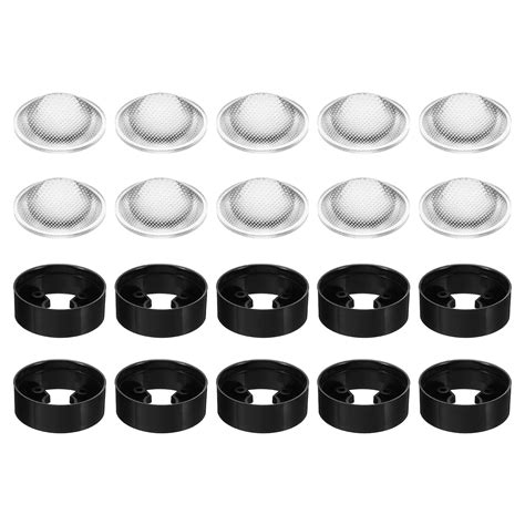 PATIKIL 23x8mm LED Convex Lens, 10 Set Acrylic LED Optical Convex ...