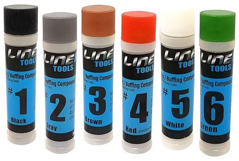 LINE10 Tools Metal Polishing Buffing Compound Bar Kit Polish Paste for ...