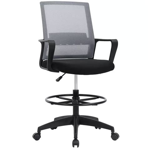 FDW Drafting Chair Tall Office Chair Adjustable India | Ubuy