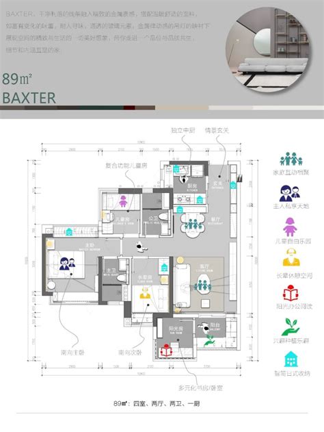 中海70平米精装三房，7重收纳10大精工丨户型库 Design Strategy, Natural Life, Floor Plans ...