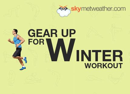 Winter Workout Gear: Outdoor Workout Clothes in Winter | Skymet Weather ...