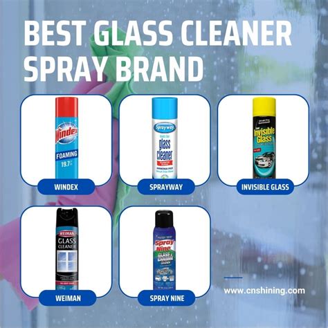 Glass Cleaner Spray Aerosol Guide: Benefit, Principle, Ingredient, Brand