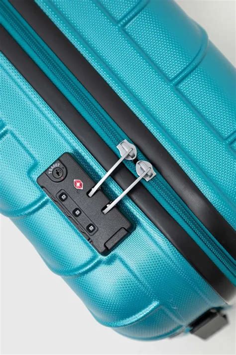American Tourister walizka kolor zielony | Answear.com