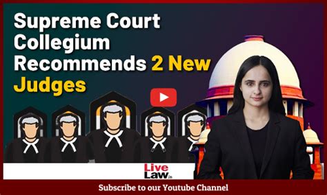 Collegium Recommends Justice Prashant Kumar Mishra and Sr Adv KV ...