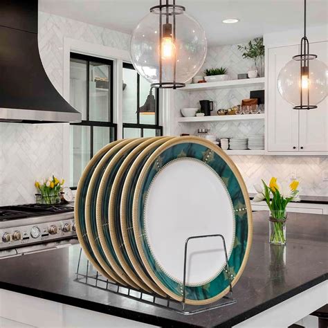 Buy Serve n Style Melamine Dinner Plates - 11", Set of 6. Microwave ...