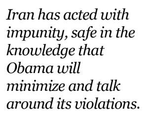 Obama's Iran Nuclear Deal Is a Bad Deal Off to a Worse Start