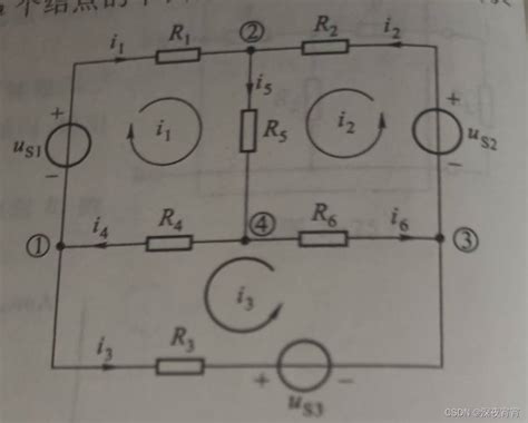 网孔分析法和网络定理-CSDN博客