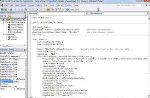 Image result for Automatic Update Data by VBA Code