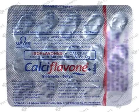 CALCIFLAVONE PLUS CAPSULE 15'S Price, Uses, Side Effects & Substitutes ...