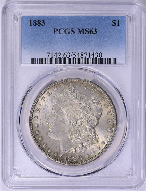 1883 Morgan Silver Dollar PCGS MS-63 (Toned) (Item 1825412 ...
