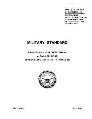 Fillable Online Procedures for Performing a Failure Mode ... - FMEA ...
