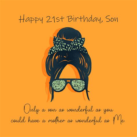 Happy 21st Birthday Son Quotes Happy 21st Birthday Son Wishes And