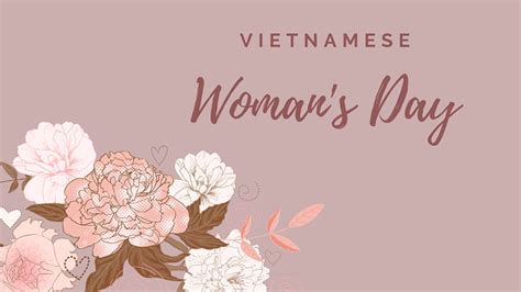 Greeting card tông pastel – Happy Vietnamese Women’s Day
