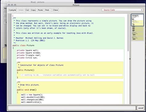 BlueJ GUI 的图像结果