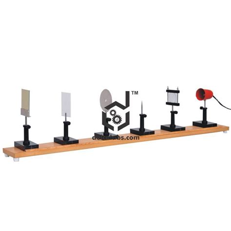 Optical Bench 1 meter, Wooden Base