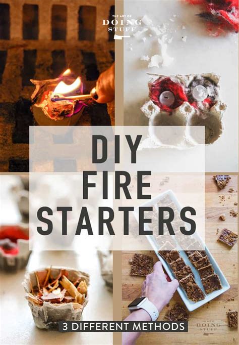 Image result for Homemade Fire Starters