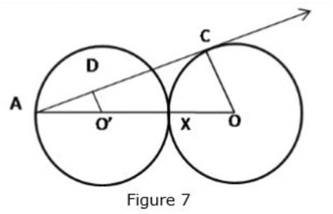 in the adjoining figure, two equal circles with centre O and O' touche ...