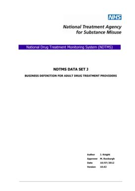 Fillable Online nta nhs National Drug Treatment Monitoring System ...