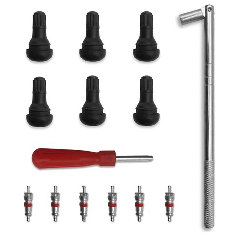 Tire Valve Stem Tool Remover & Installation, 10pcs TR412 Snap-in Valve ...
