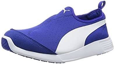 Buy Puma Unisex St Trainer Evo Slip-On Surf The Web and White Sneakers ...