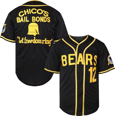 Amazon.com: TKJPYWYH Bad News Bears Movie Baseball Jersey for Men,12 Tanner Boyle 3 Kelly Leak ...