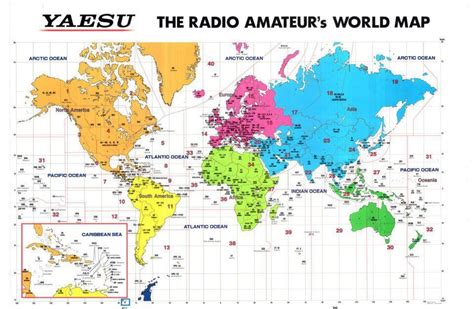 Image result for Ham Radio World Map