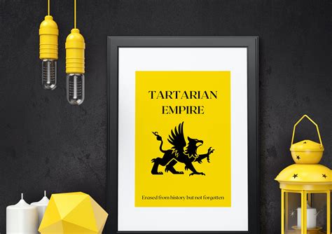 Tartarian Empire Flag (tartary) Poster - Etsy