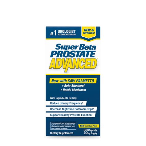 Adaptive Health - Super Beta Prostate Advanced - 60 Caplets (30 Servings) | GNC