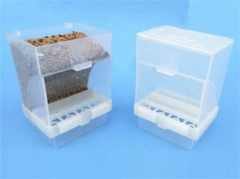 Pet & Vet Automatic Plastic Feeder Suitable for Cockatiel, Love Birds ...