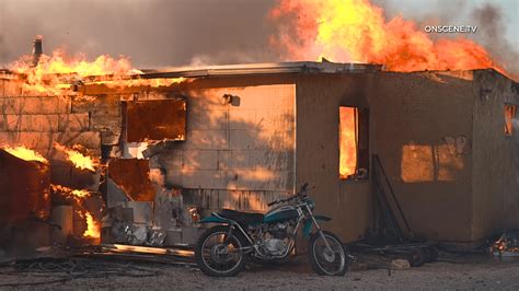 Home destroyed as Ranch Fire scorches thousands of acres in San ...