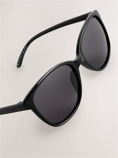 Buy Black Cat Eye Sunglasses from Next India