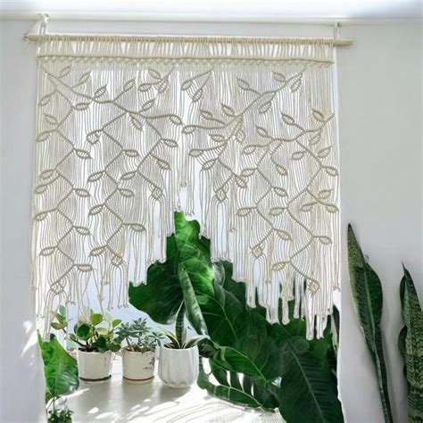 Macrame Tutorial Valances 的图像结果