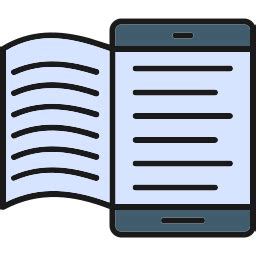 Ebook - Free education icons