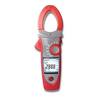 Metravi 107F Digital Clamp-On Smart Power Factor & Harmonics Meter with ...