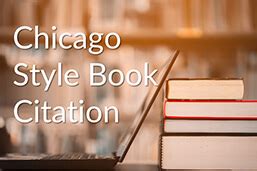 Chicago Style Book Citation ~ Format & Examples