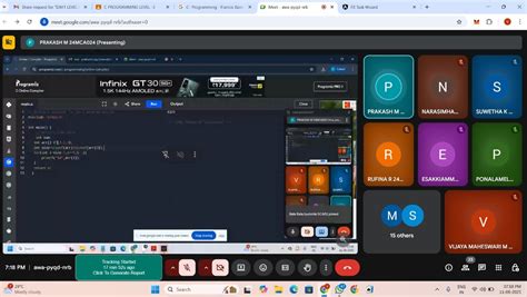 night skill on “C Programming Level 3” | News & Events | Francis Xavier ...
