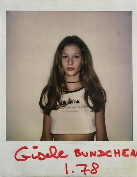 Teen Gisele Bündchen, 1978 : r/OldSchoolCool