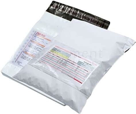 Plastic Leopack Meesho Branded Online Shopping Transparent Courier ...