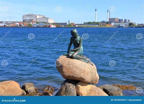 May 23 2022 - Copenhagen, Denmark: View of the Little Mermaid Statue in ...