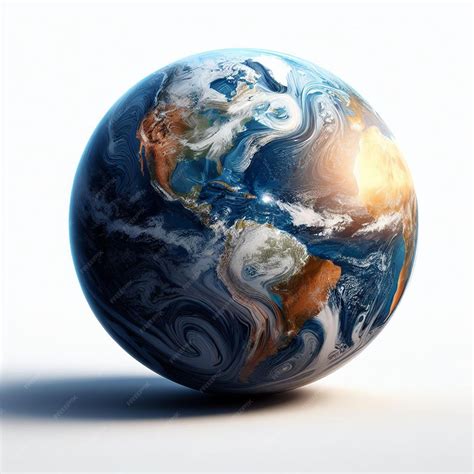 Premium Photo | Blue Planet Earth Globe Universe Vector Art Illustration Avatar Icon Wallpaper ...