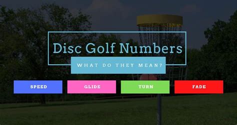 Disc Golf Numbers Explained 的图像结果