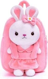 Full Body Baby Pink color Rabbit bag kids bag for cute kids School Bag ...