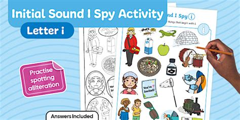Initial Sounds I Spy Activity: Letter i | Twinkl