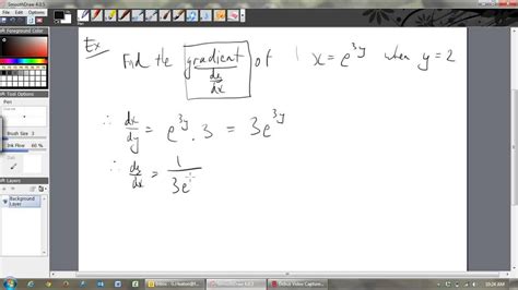 Differentiation - x=f(y) - YouTube