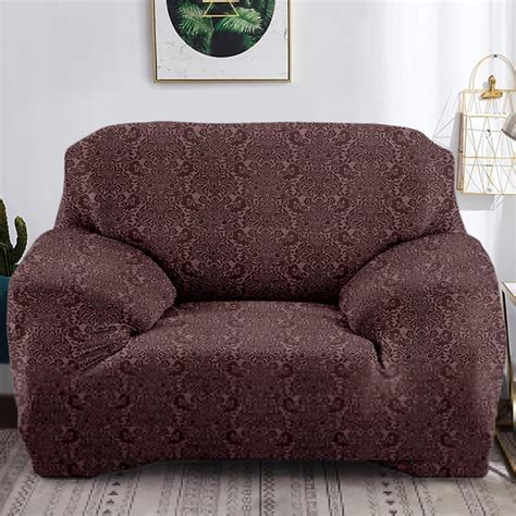 Buy Helios Morgan Damask Jacquard 1-Seater Sofa Cover from Helios by ...